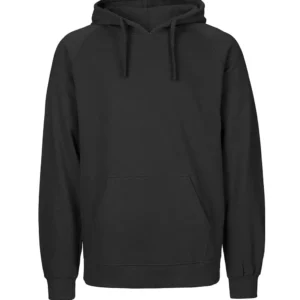 Czarna bluza z kapturem męska